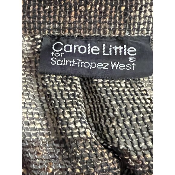 Carole Little for Saint Tropez West Midi Skirt SZ 6 Plaid Boho Chic Y2K - Picture 11 of 12